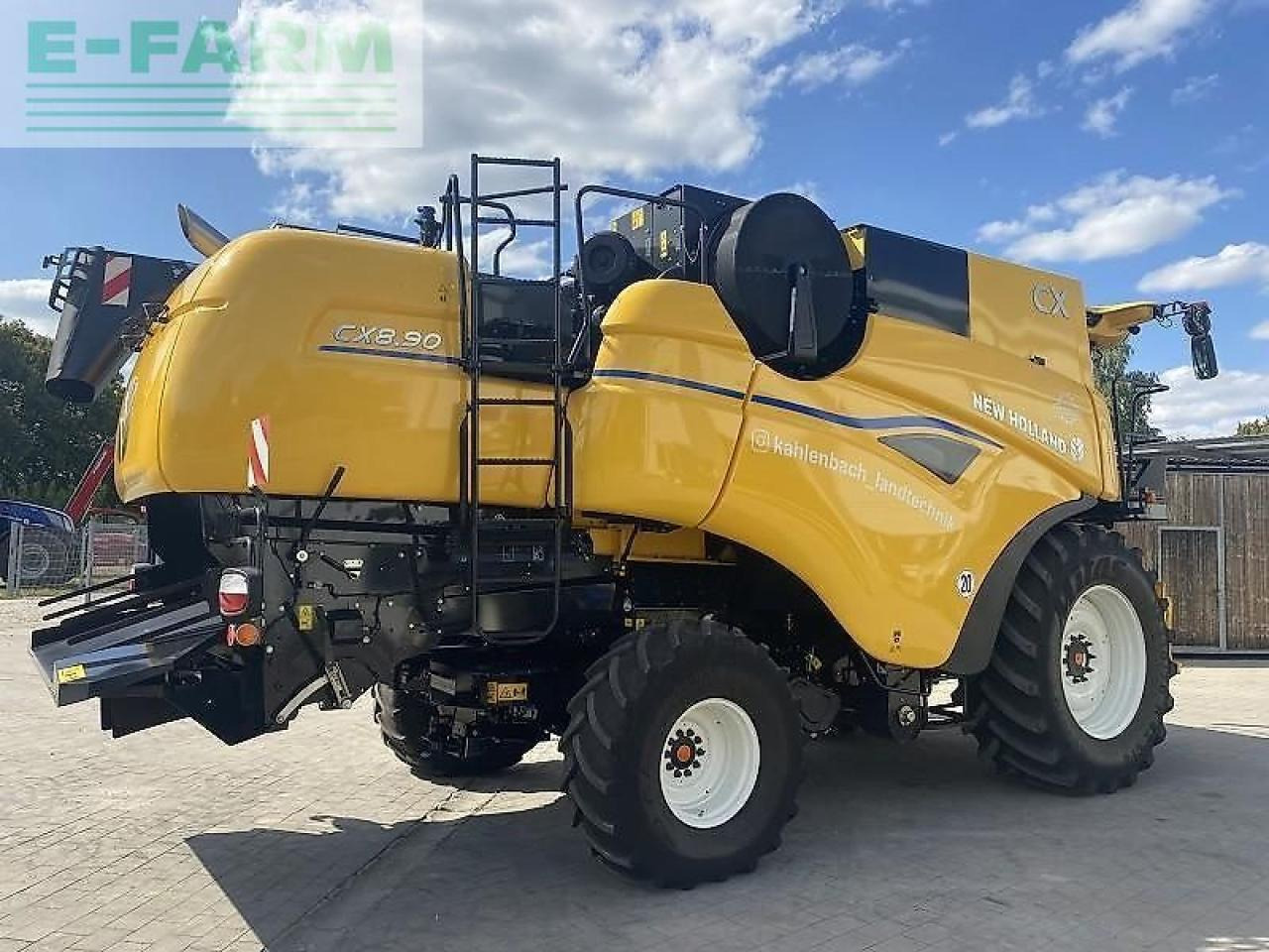 New Holland cx 8.90 - Ceifeira debulhadora: foto 4 New Holland cx 8.90 - Ceifeira debulhadora: foto 4