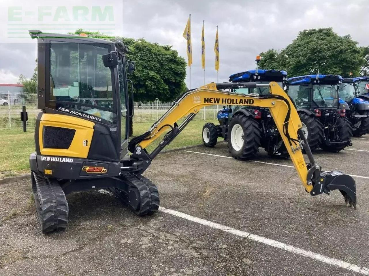 New Holland e 25 d - Mini escavadeira: foto 1 New Holland e 25 d - Mini escavadeira: foto 1
