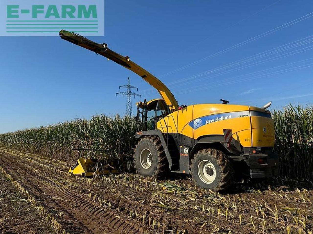 New Holland fr 9060 - Picadora de forragem automotriz: foto 3 New Holland fr 9060 - Picadora de forragem automotriz: foto 3