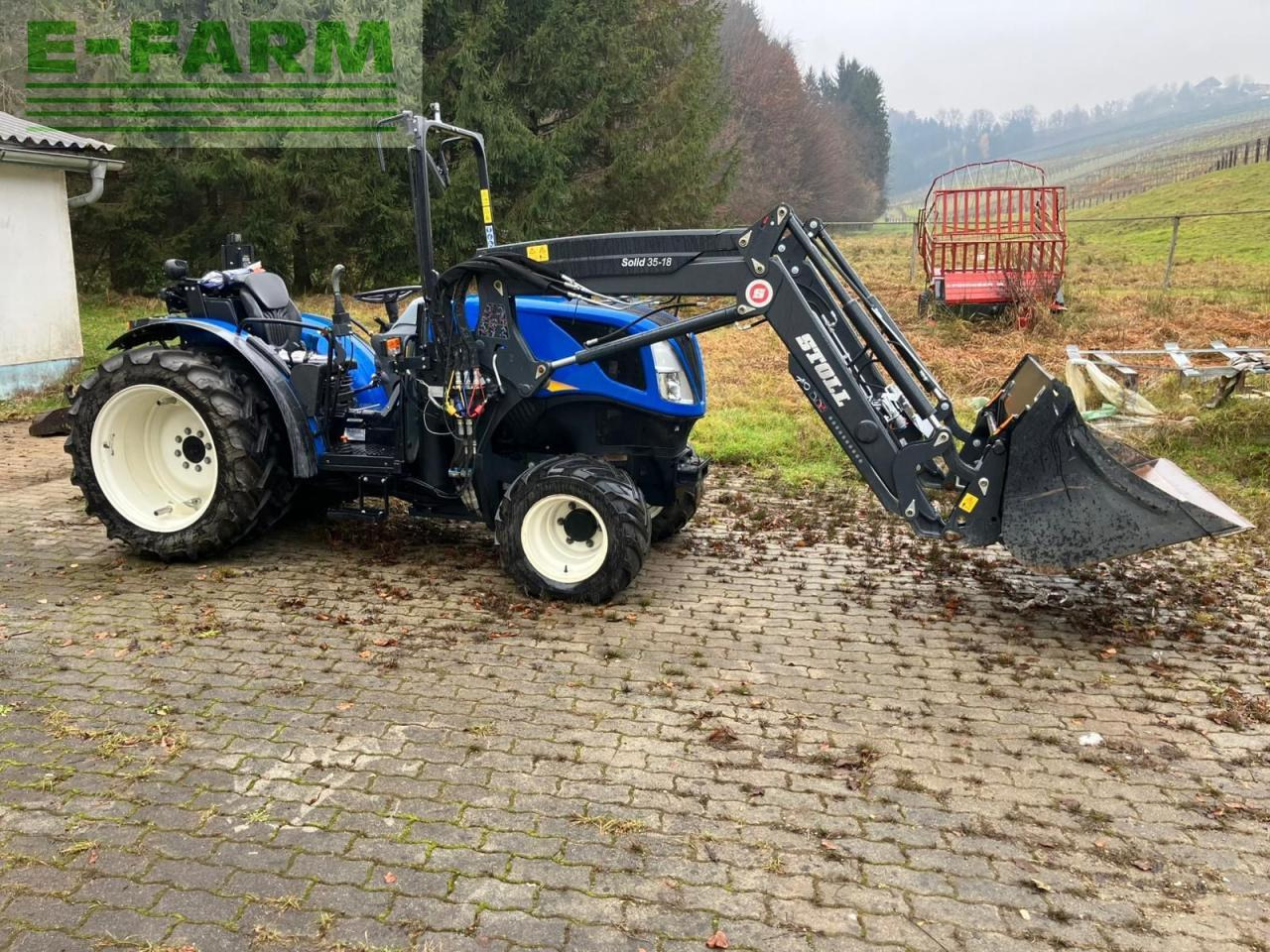 New Holland t4.80 v V - Trator: foto 1 New Holland t4.80 v V - Trator: foto 1