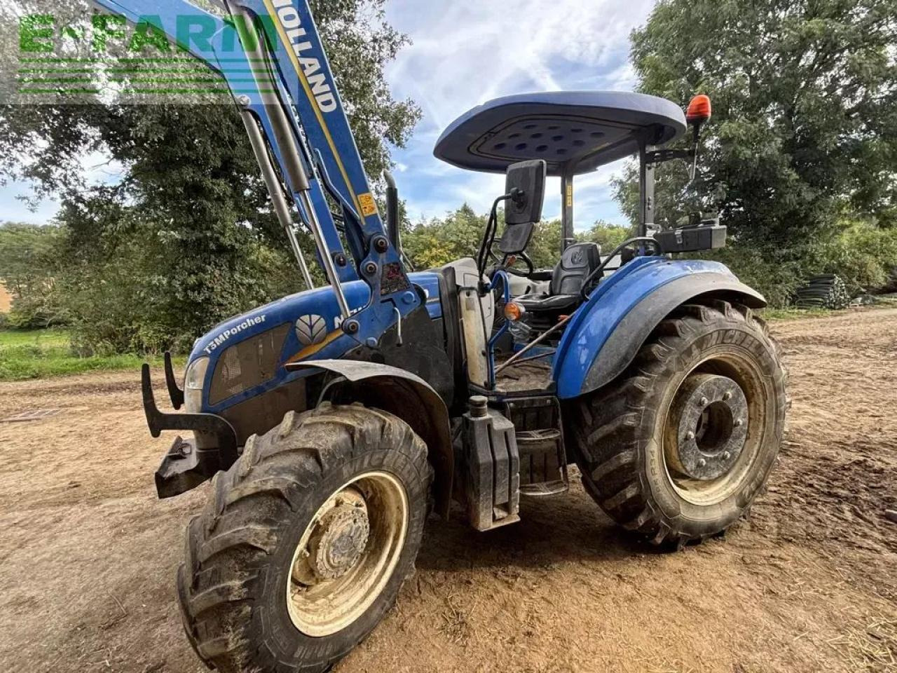 New Holland t5 105 arceau - Trator: foto 2 New Holland t5 105 arceau - Trator: foto 2