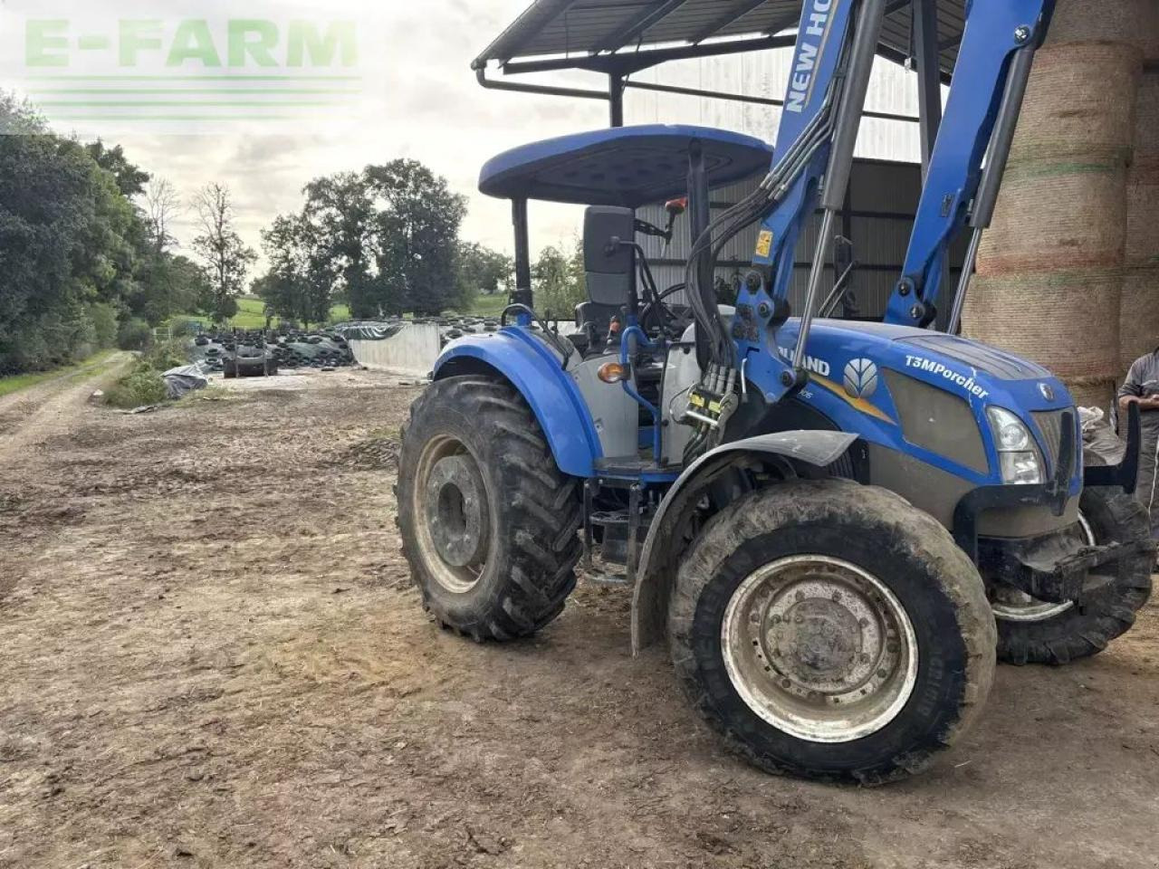 New Holland t5 105 arceau - Trator: foto 1 New Holland t5 105 arceau - Trator: foto 1