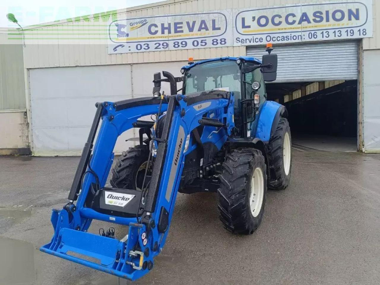 New Holland t5 110 electro - Trator: foto 1 New Holland t5 110 electro - Trator: foto 1