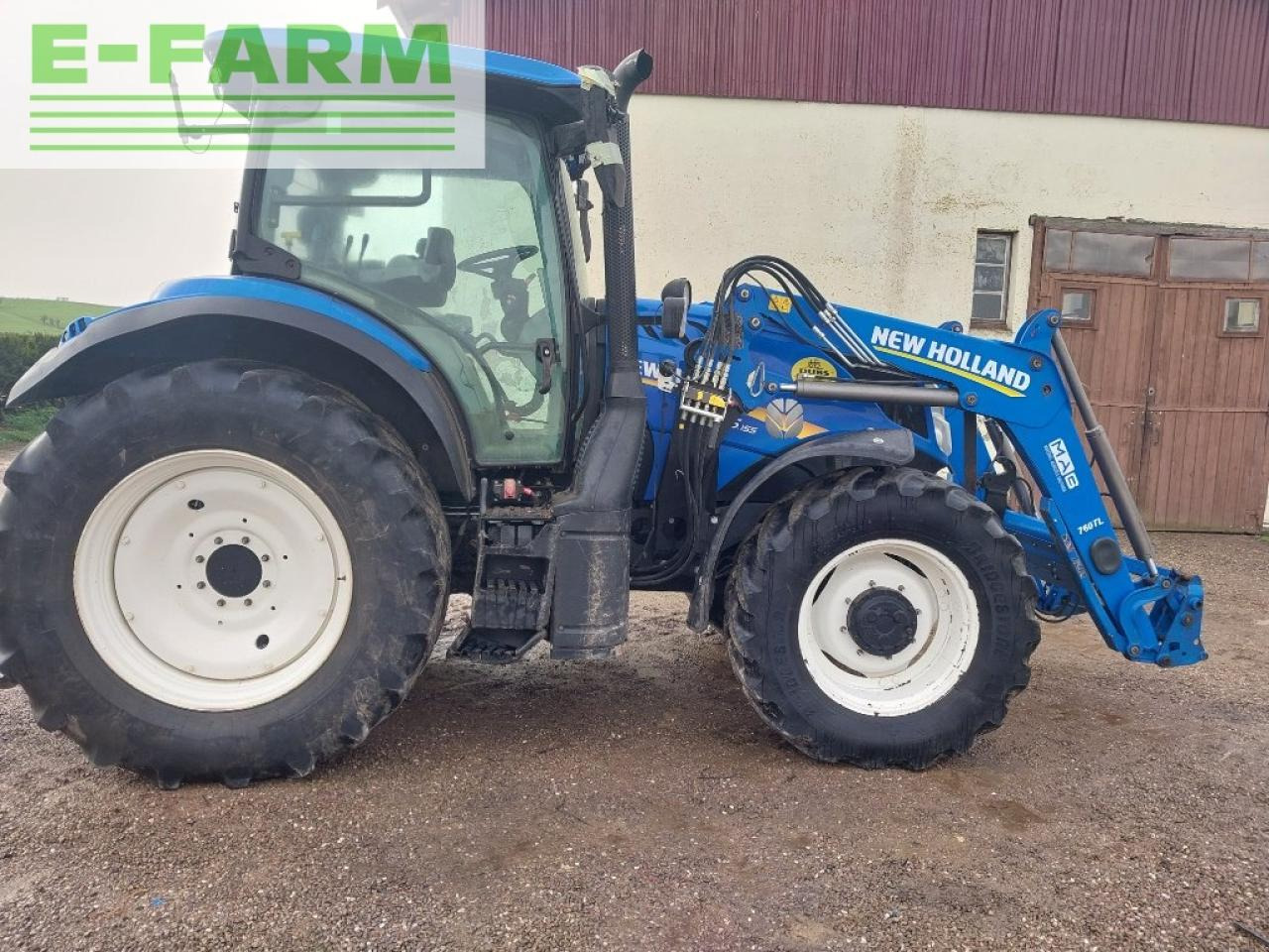 New Holland t6.155 - Trator: foto 2 New Holland t6.155 - Trator: foto 2