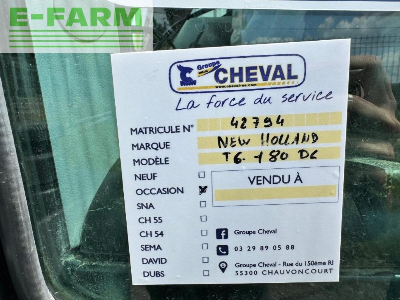 New Holland t6.180dct - Trator: foto 5 New Holland t6.180dct - Trator: foto 5
