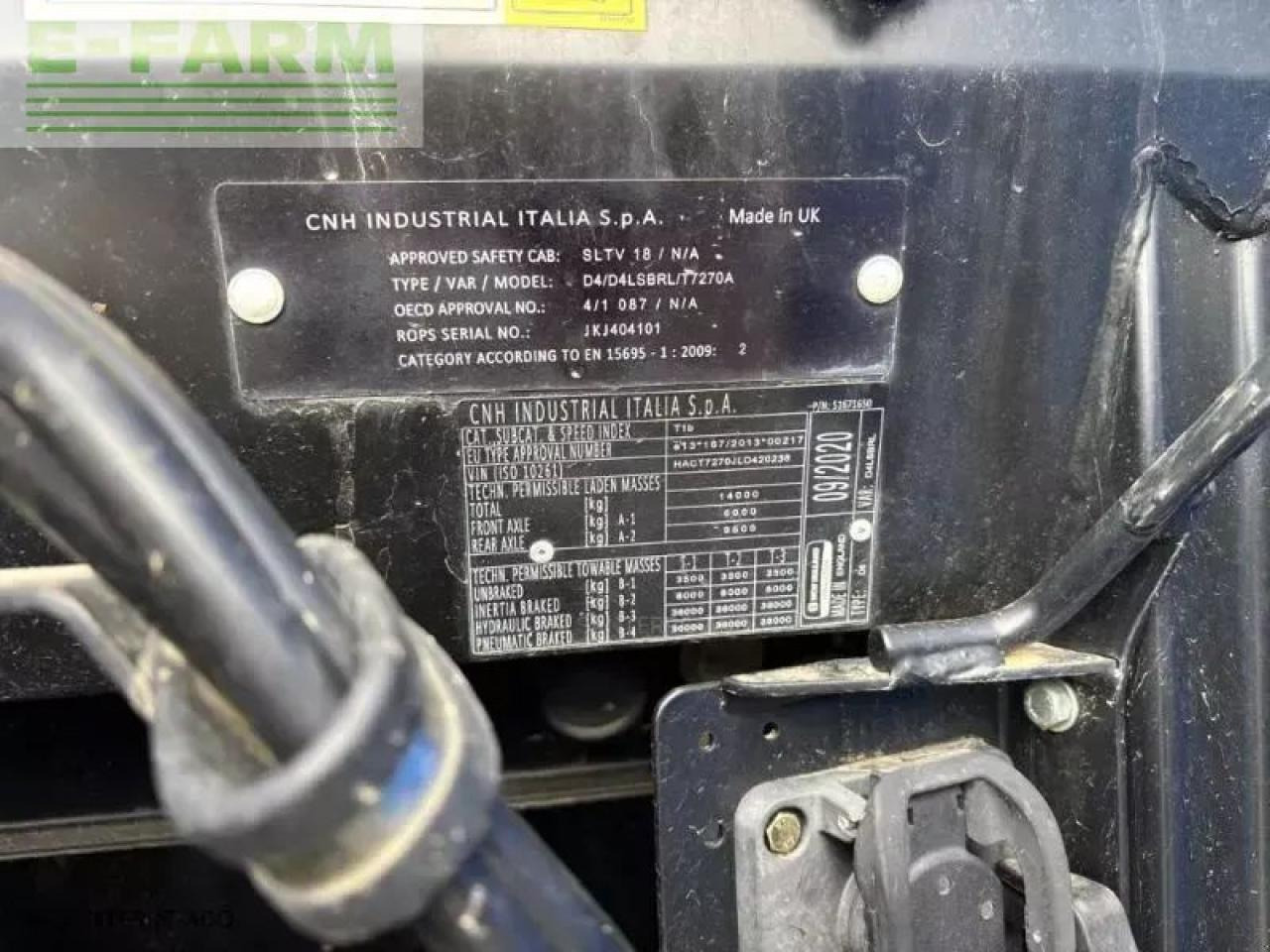 New Holland t7.270 ac - Trator: foto 5 New Holland t7.270 ac - Trator: foto 5