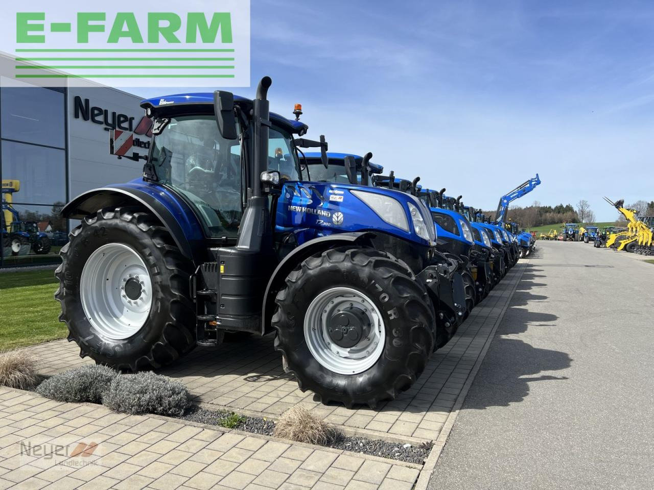New Holland t7.300 blue power - Trator: foto 1 New Holland t7.300 blue power - Trator: foto 1