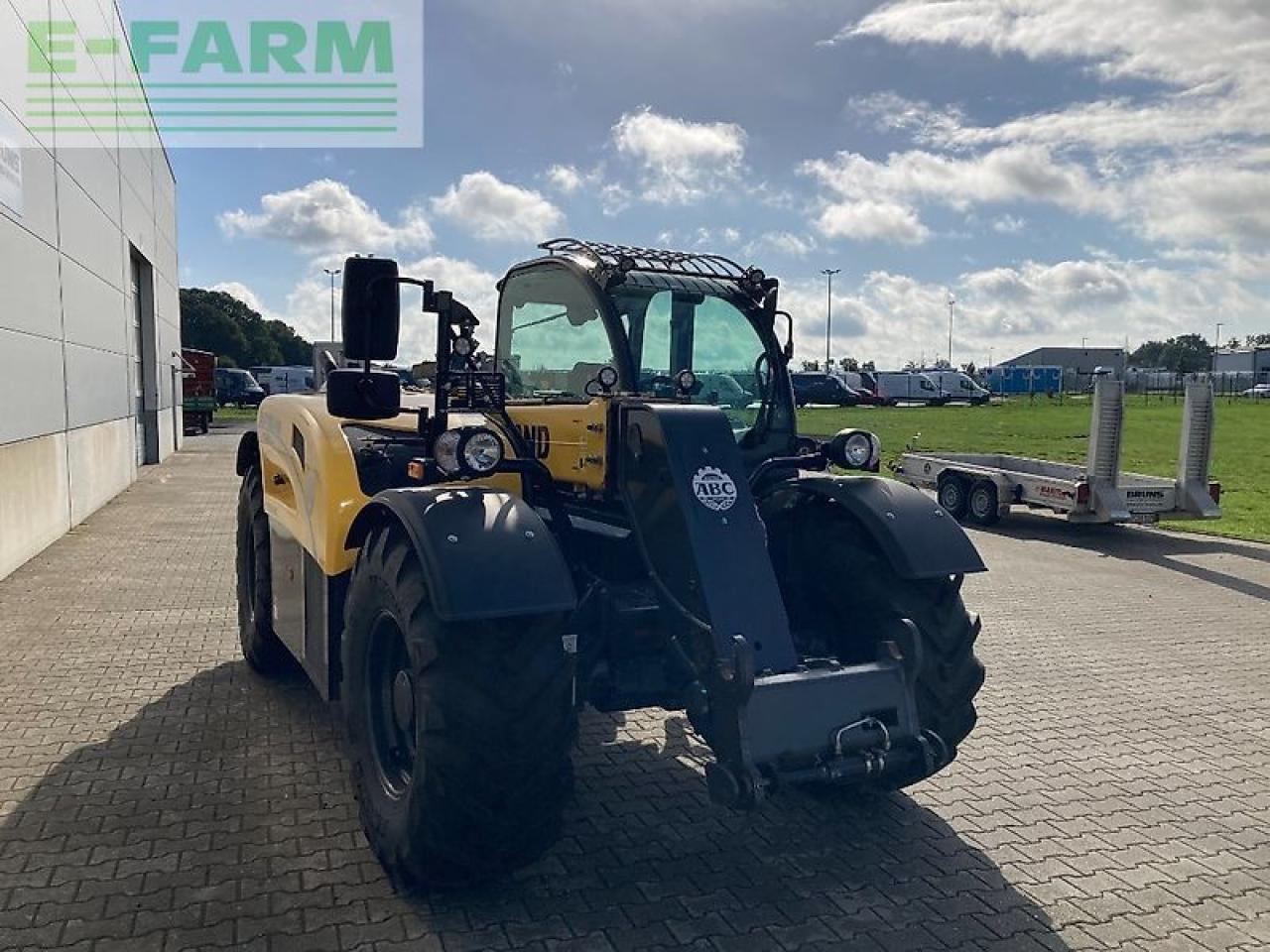 Empilhador telescópico New Holland th6.36 t4b-133 hp: foto 7