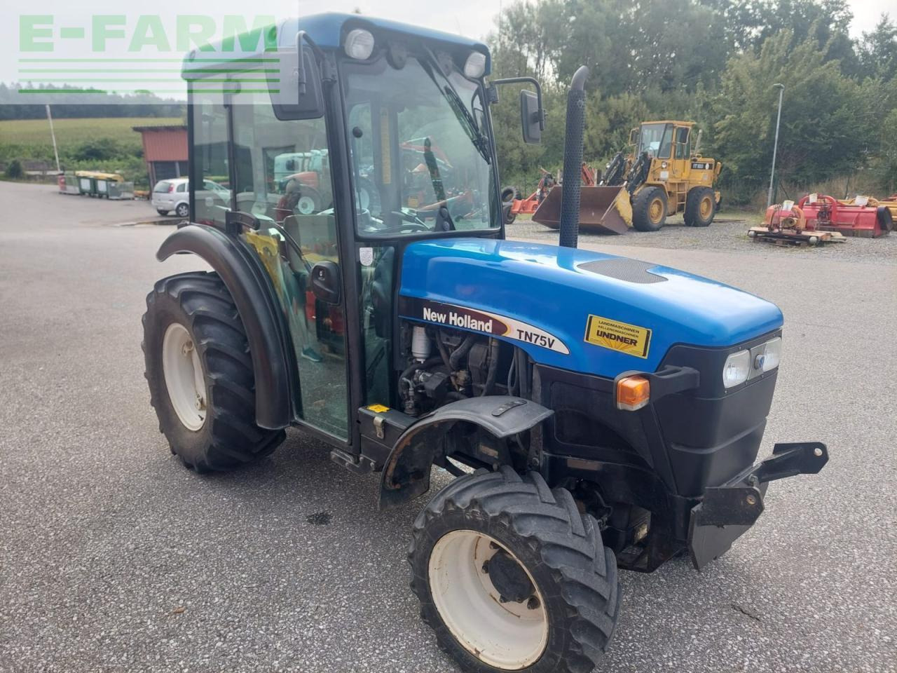 New Holland tn 75 v dt - Trator: foto 1 New Holland tn 75 v dt - Trator: foto 1