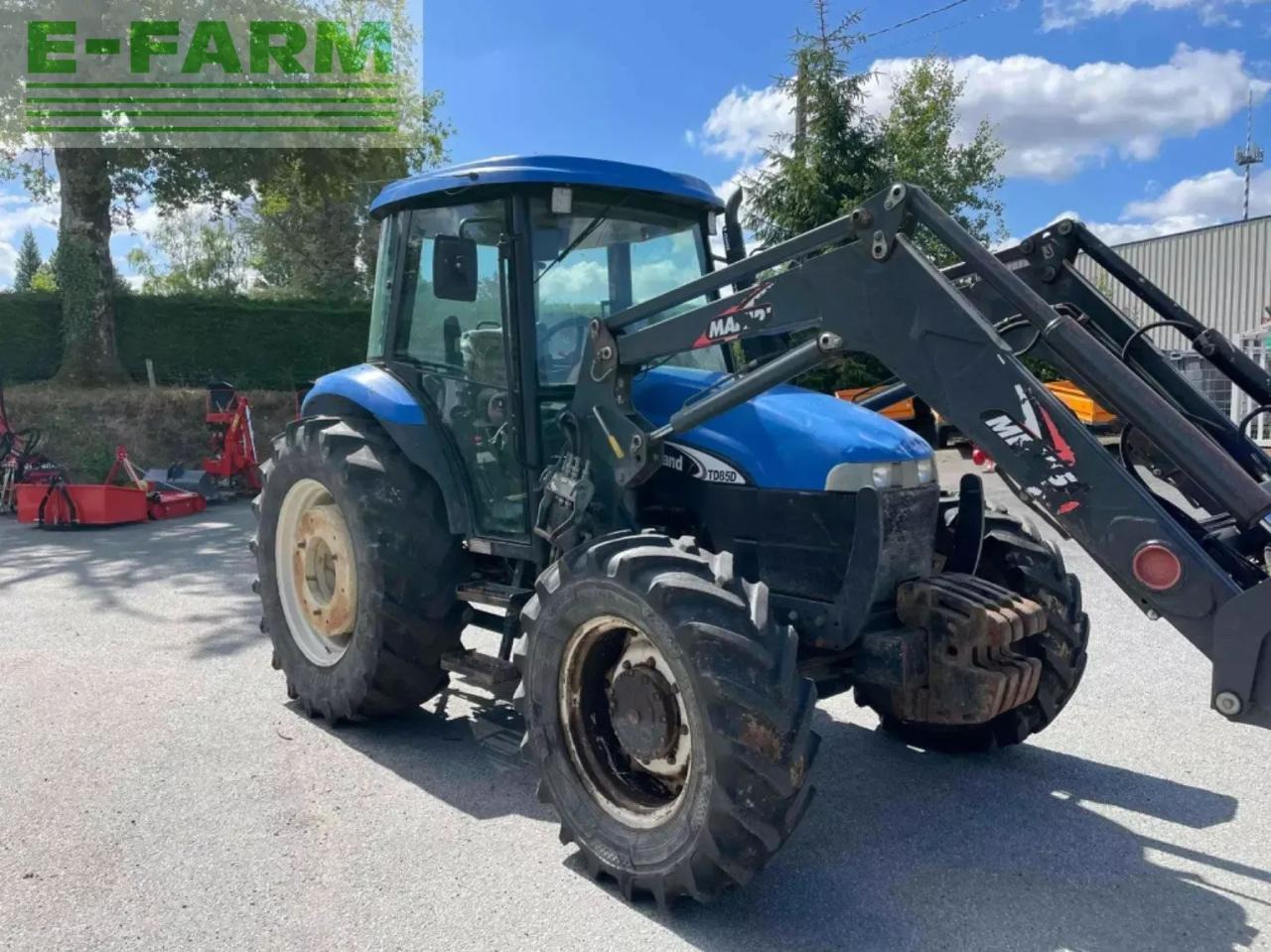 New Holland tracteur agricole td85d new holland D - Trator: foto 5 New Holland tracteur agricole td85d new holland D - Trator: foto 5