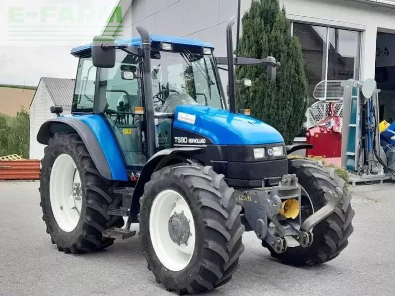 New Holland ts90 - Trator: foto 2 New Holland ts90 - Trator: foto 2