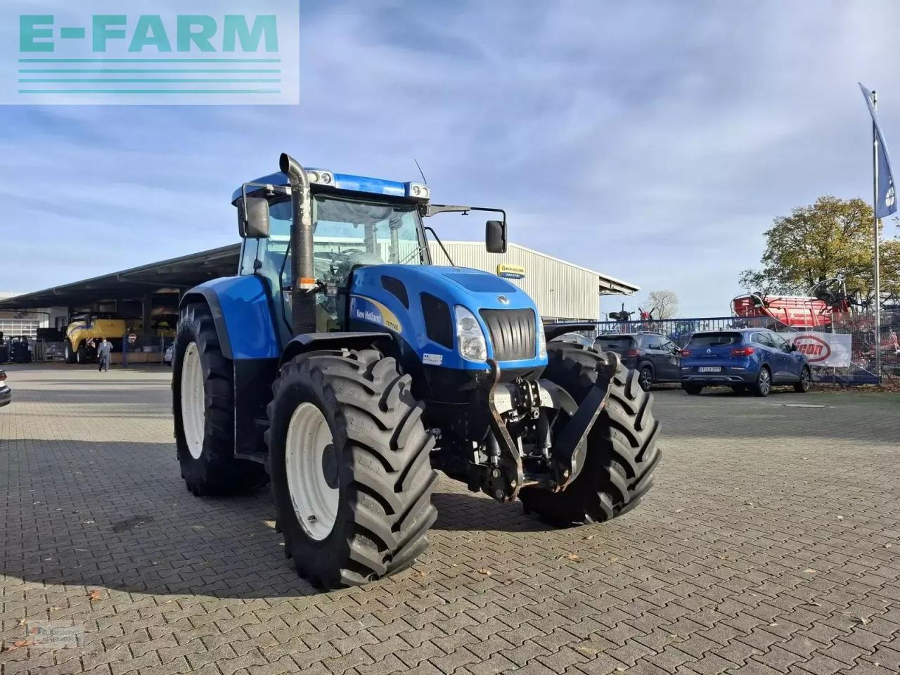 New Holland tvt 145 - Trator: foto 4 New Holland tvt 145 - Trator: foto 4