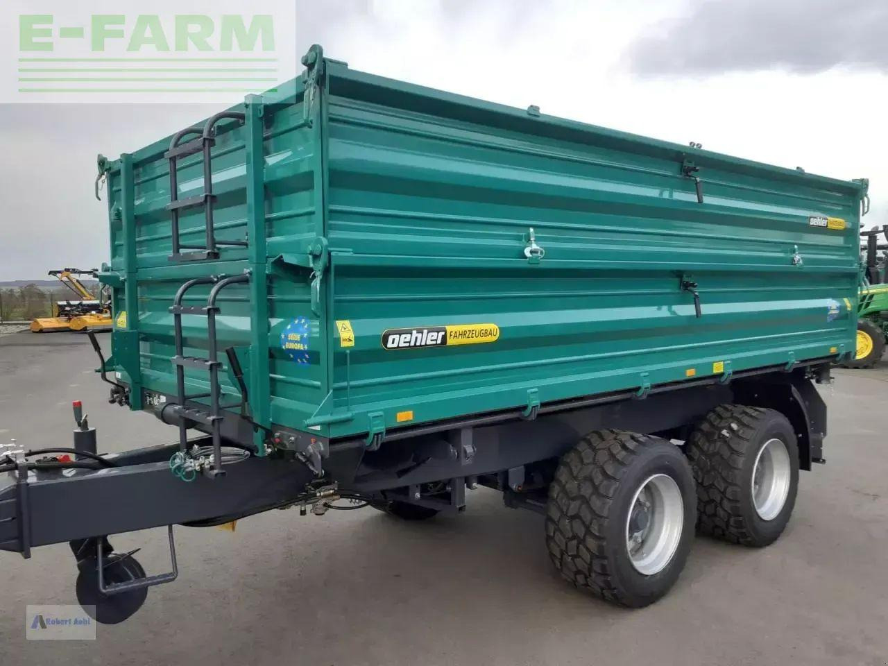 Oehler ol tdk 140 - Reboque basculante agrícola: foto 1 Oehler ol tdk 140 - Reboque basculante agrícola: foto 1