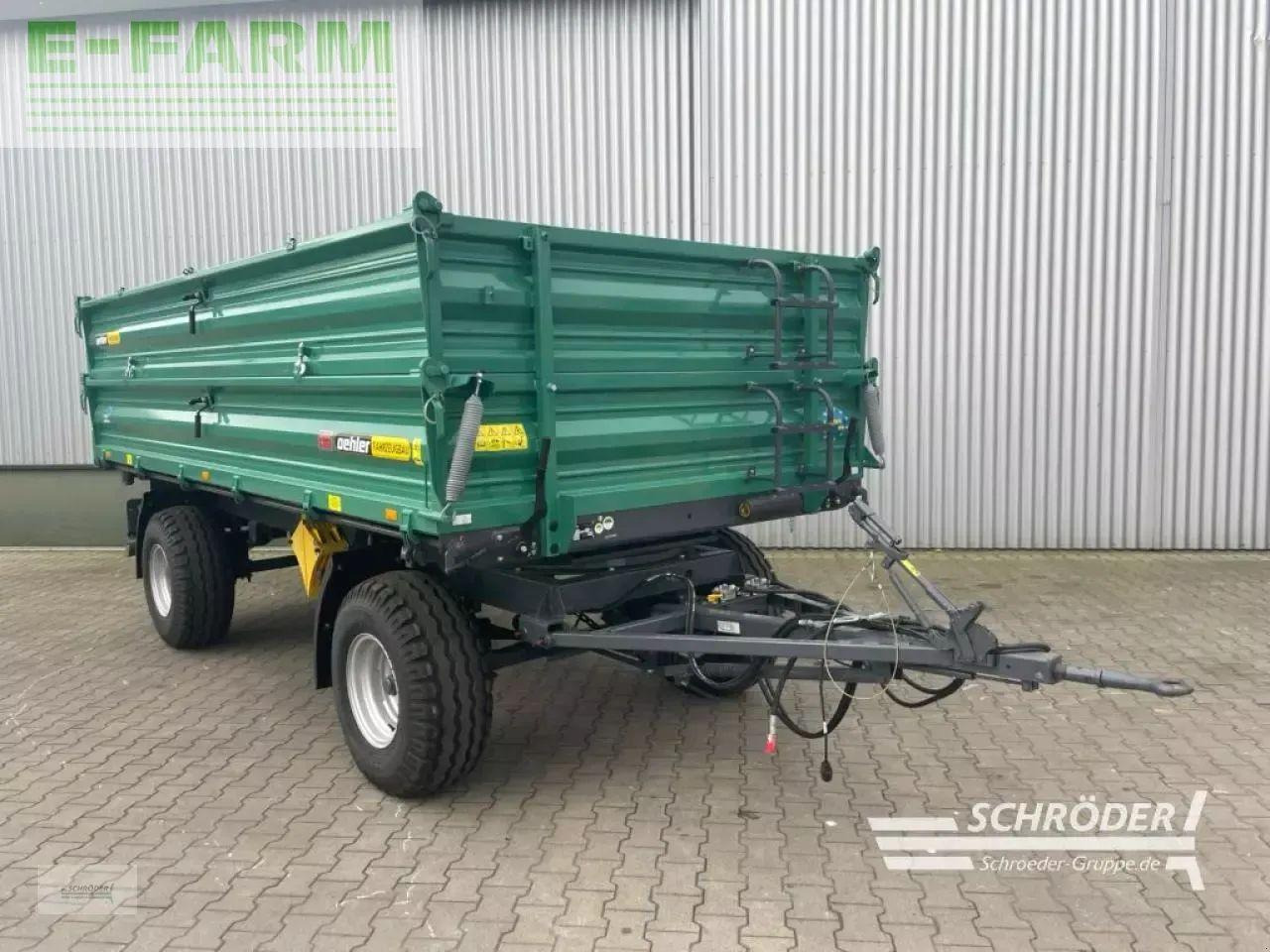 Oehler zdk 80 - Reboque basculante agrícola: foto 1 Oehler zdk 80 - Reboque basculante agrícola: foto 1