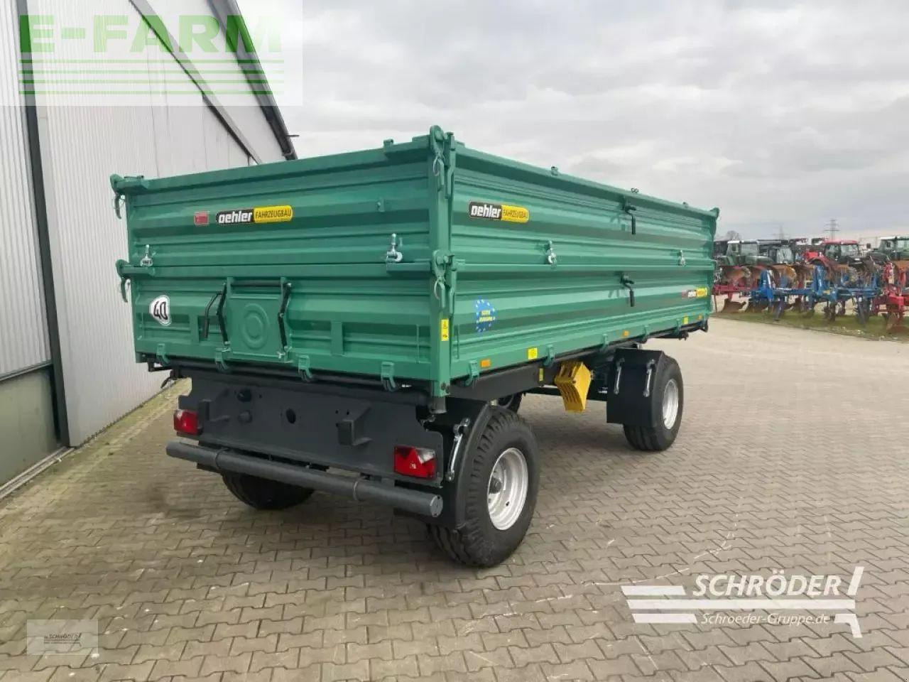 Oehler zdk 80 - Reboque basculante agrícola: foto 3 Oehler zdk 80 - Reboque basculante agrícola: foto 3