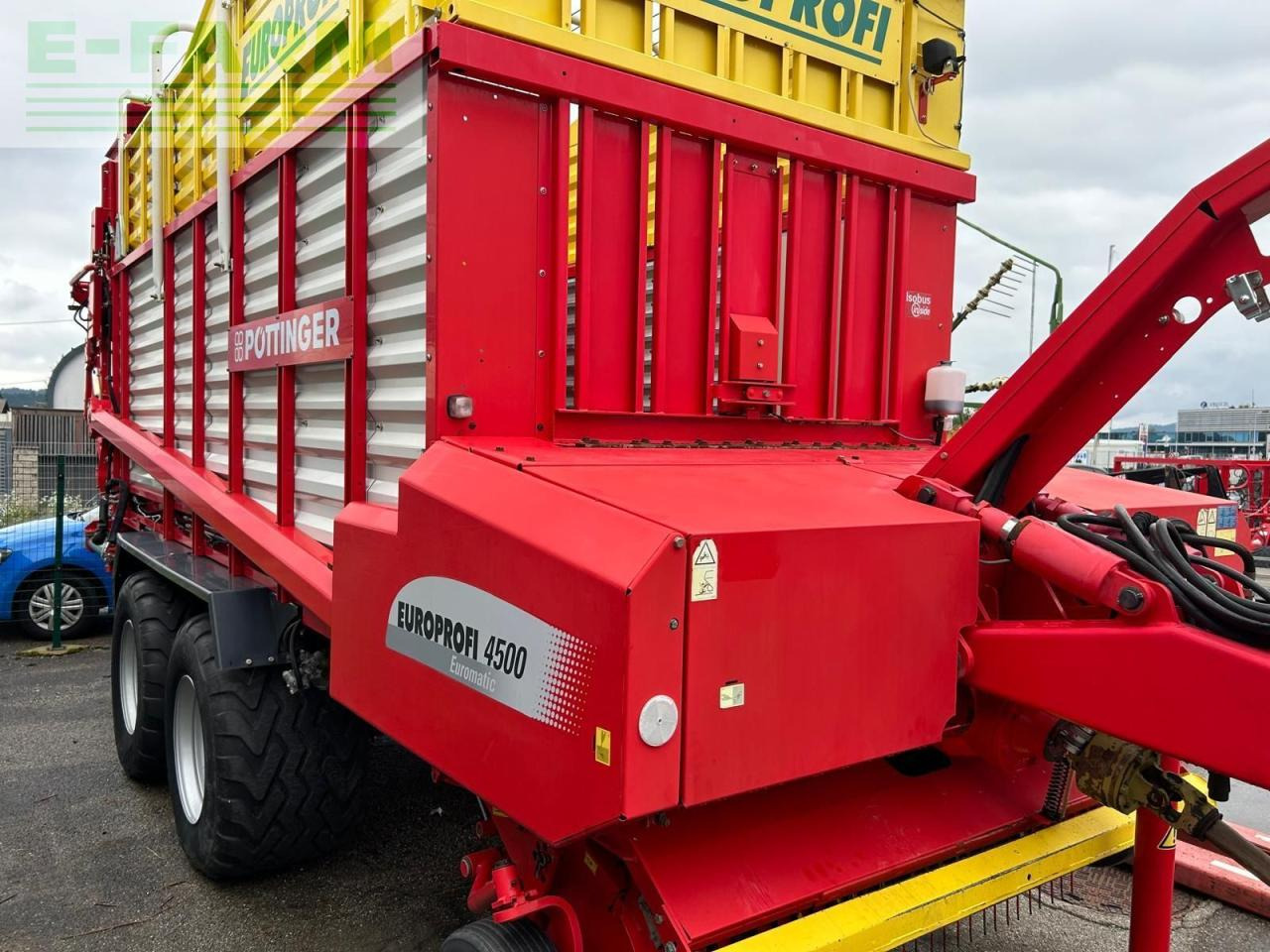 Pöttinger Ladewagen Europrofi 4500D - Reboque basculante agrícola: foto 3 Pöttinger Ladewagen Europrofi 4500D - Reboque basculante agrícola: foto 3