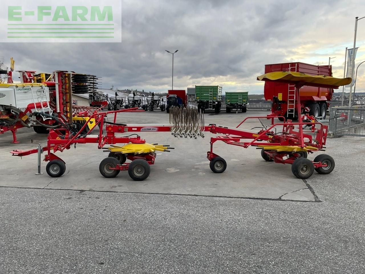 Pöttinger Top 611 - Ancinho enleirador: foto 2 Pöttinger Top 611 - Ancinho enleirador: foto 2