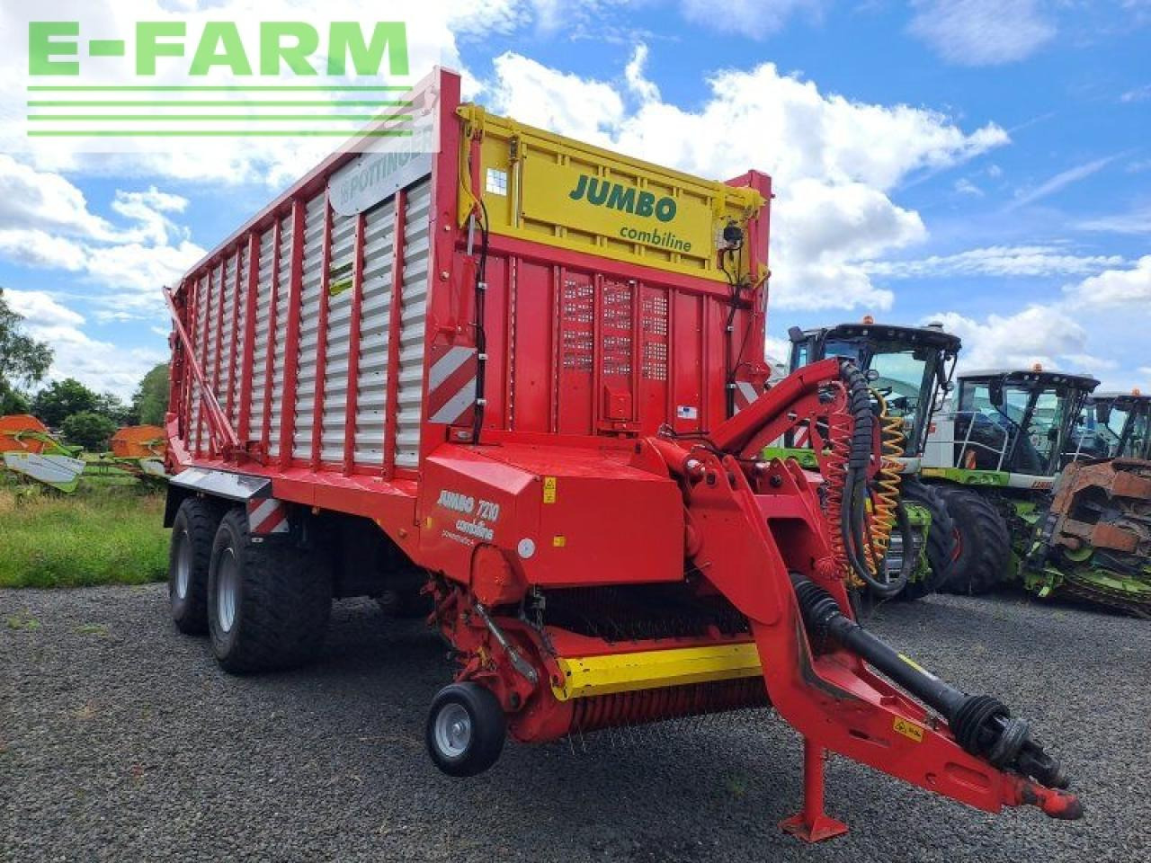 Pöttinger jumbo 7210 d combiline - Reboque basculante agrícola: foto 4 Pöttinger jumbo 7210 d combiline - Reboque basculante agrícola: foto 4