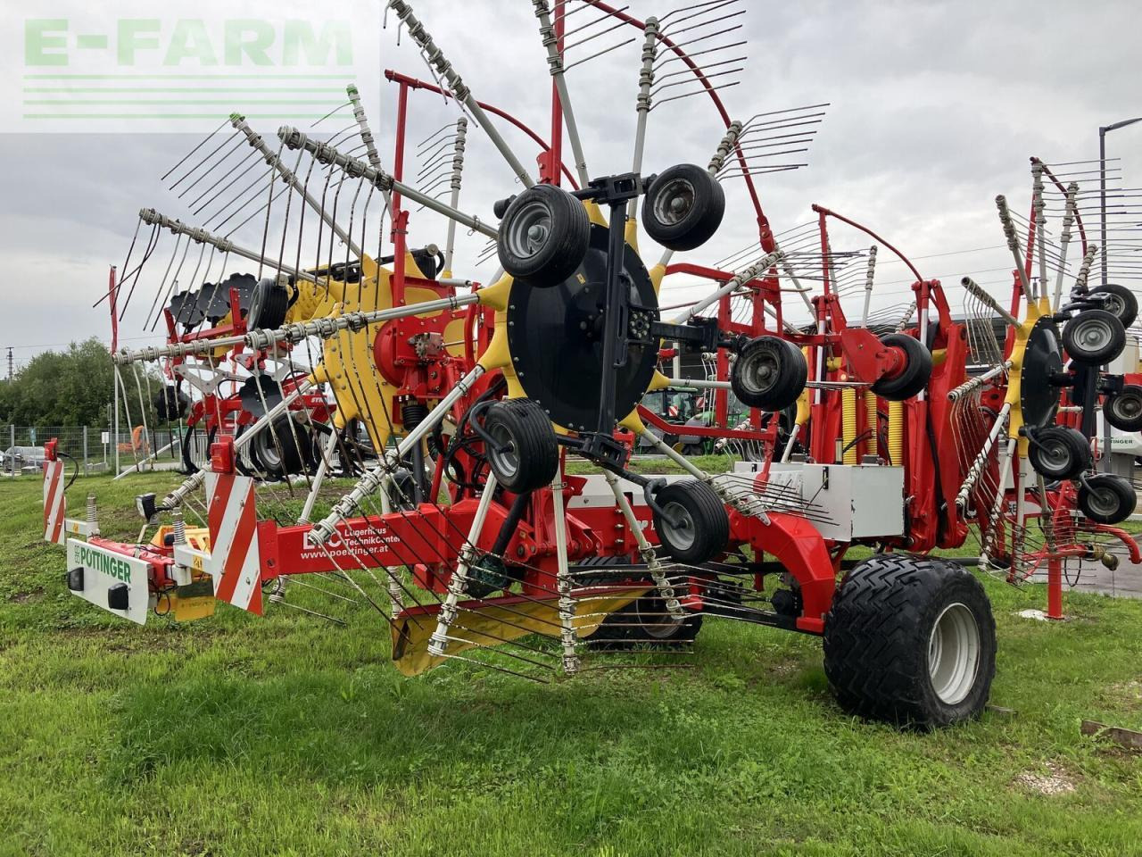 Pöttinger top 1252 c s-line - Ancinho enleirador: foto 3 Pöttinger top 1252 c s-line - Ancinho enleirador: foto 3