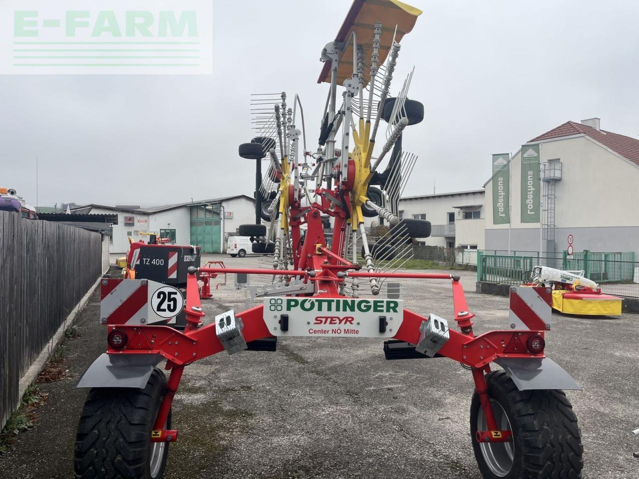 Ancinho enleirador Pöttinger top 662: foto 8