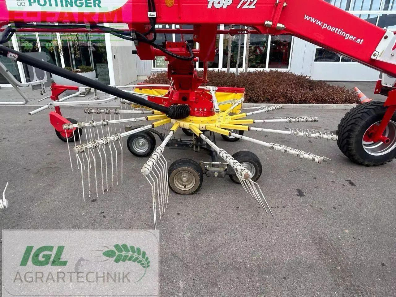 Pöttinger top 722 - Ancinho enleirador: foto 4 Pöttinger top 722 - Ancinho enleirador: foto 4