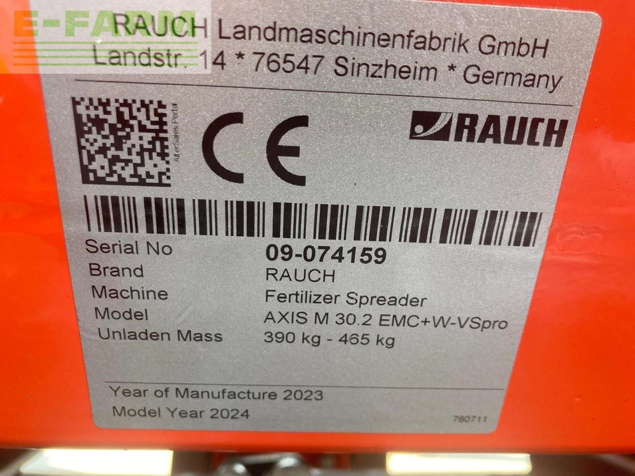Distribuidor de fertilizantes Rauch Rauch AXIS 30.2 EMC+W: foto 18