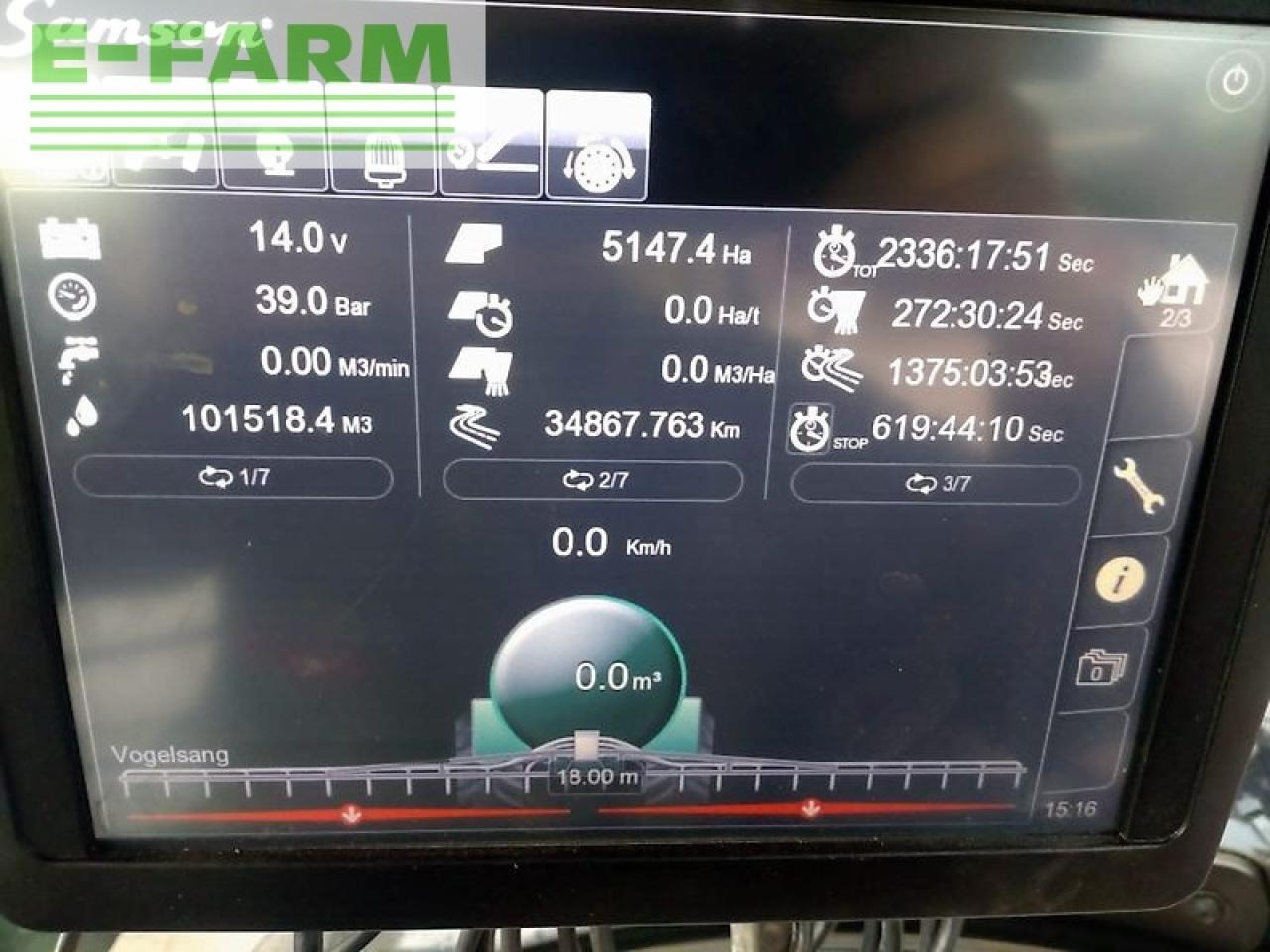 Cisterna de chorume Samson pg ii 18 pte slurry master 8000: foto 11