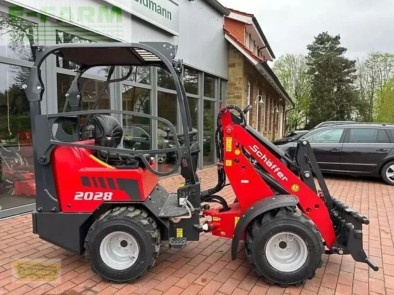 Schäffer 2028 - 2 euro-aufnahme - Pá carregadora de rodas: foto 2 Schäffer 2028 - 2 euro-aufnahme - Pá carregadora de rodas: foto 2