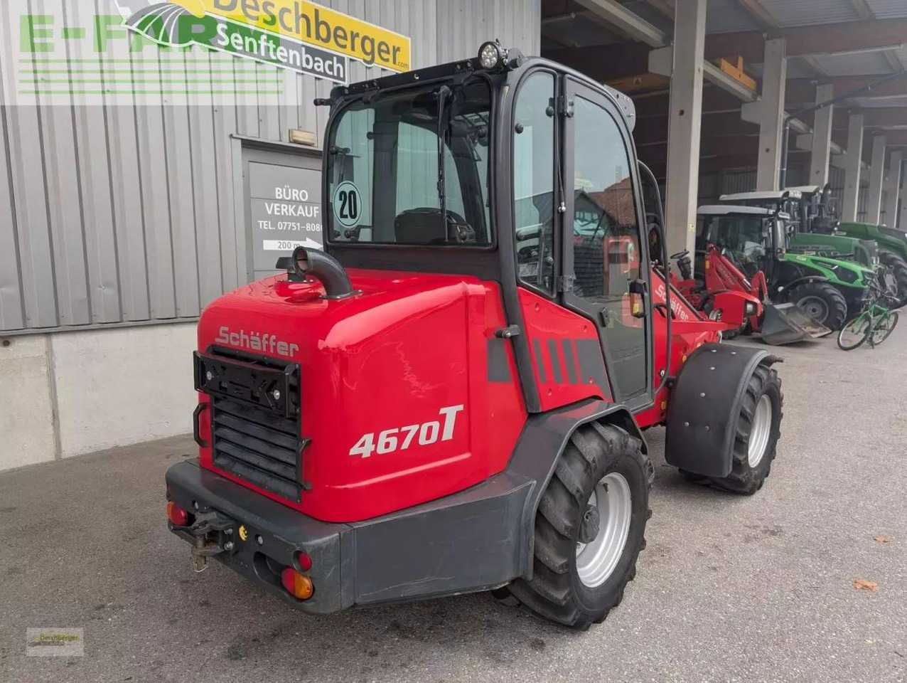 Schäffer 4670 t - Pá carregadora de rodas: foto 2 Schäffer 4670 t - Pá carregadora de rodas: foto 2
