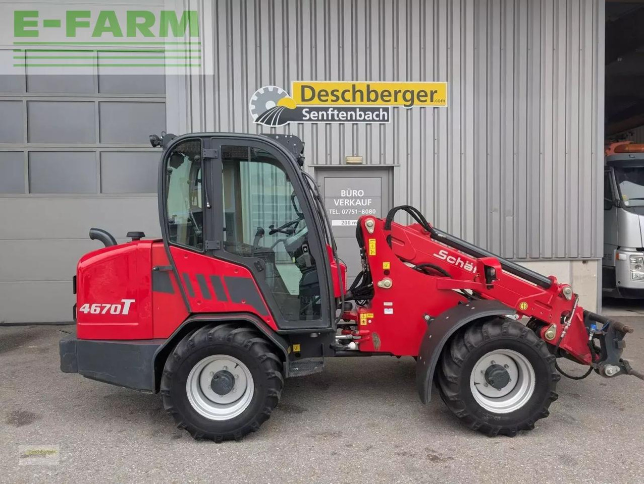 Schäffer 4670 t - Pá carregadora de rodas: foto 3 Schäffer 4670 t - Pá carregadora de rodas: foto 3