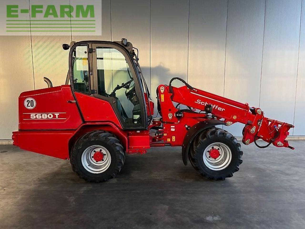 Schäffer 5680 t - Pá carregadora de rodas: foto 1 Schäffer 5680 t - Pá carregadora de rodas: foto 1