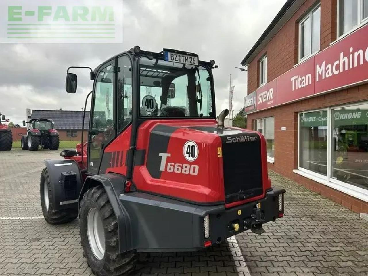 Schäffer 6680 t-2 - Mini escavadeira: foto 4 Schäffer 6680 t-2 - Mini escavadeira: foto 4