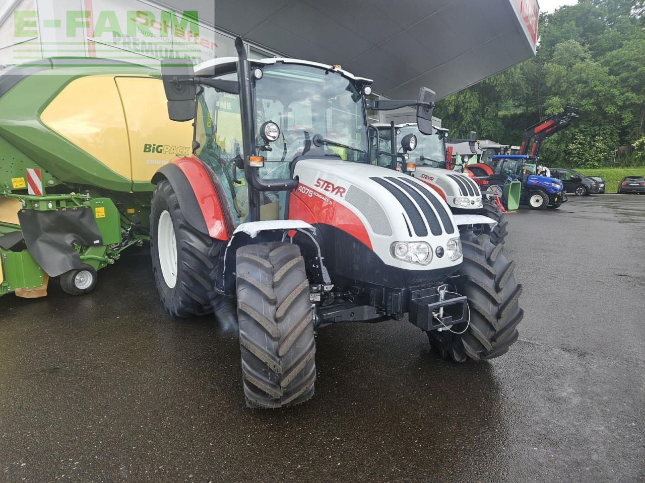 Steyr 4075 kompakt s (stage v) - Trator: foto 2 Steyr 4075 kompakt s (stage v) - Trator: foto 2