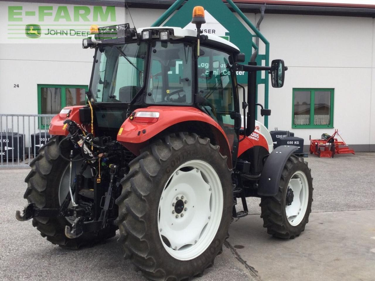 Steyr 4085 kompakt - Trator: foto 4 Steyr 4085 kompakt - Trator: foto 4