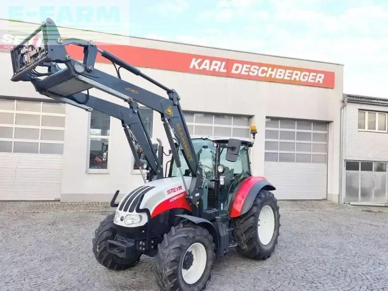 Steyr 4095 kompakt et profi - Trator: foto 1 Steyr 4095 kompakt et profi - Trator: foto 1