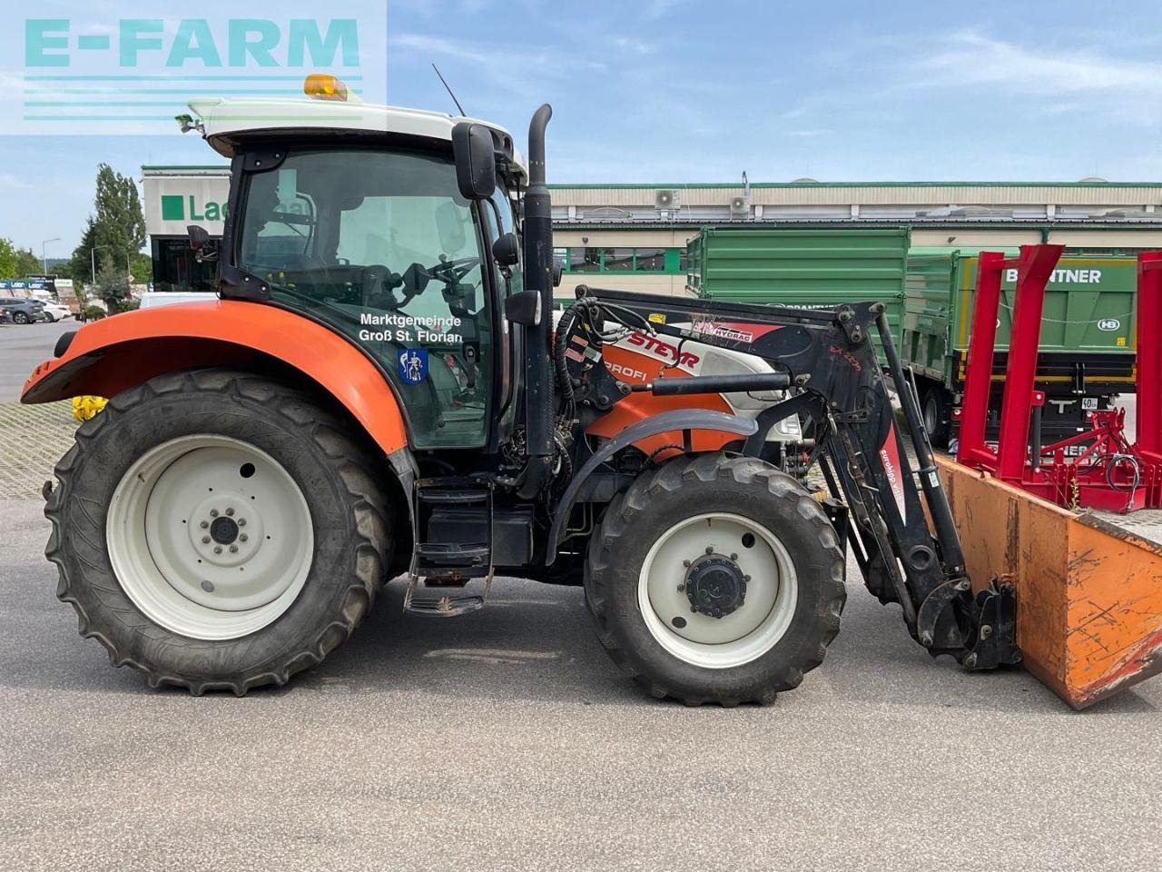 Steyr 4110 Profi - Trator: foto 5 Steyr 4110 Profi - Trator: foto 5