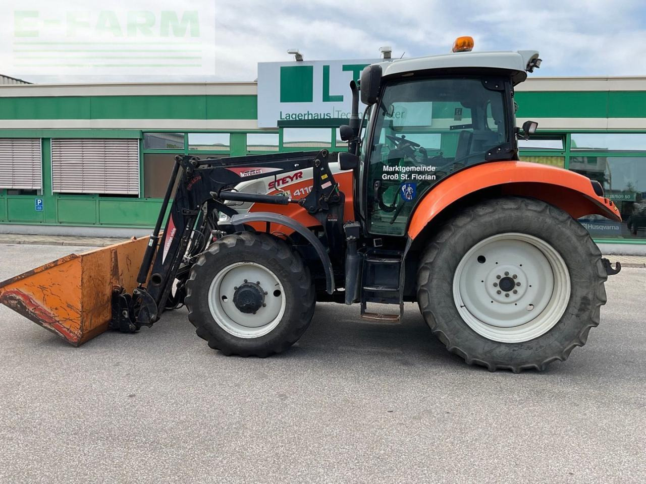 Steyr 4110 Profi - Trator: foto 2 Steyr 4110 Profi - Trator: foto 2