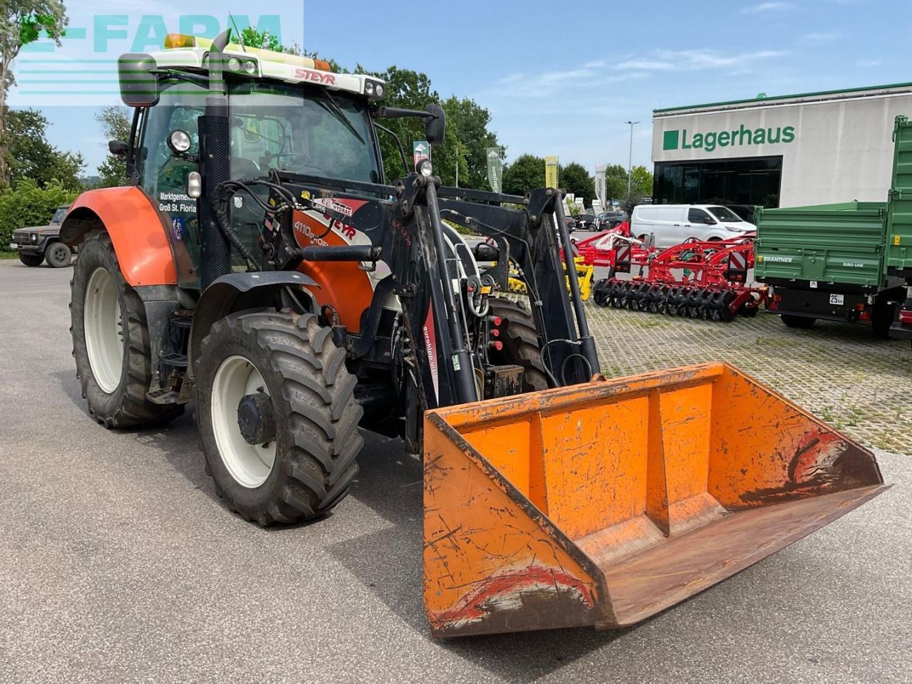 Steyr 4110 Profi - Trator: foto 4 Steyr 4110 Profi - Trator: foto 4