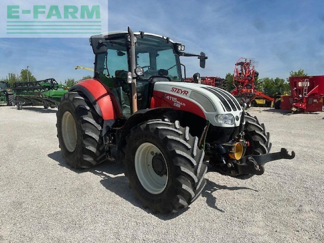Steyr 4115 multi - Trator: foto 2 Steyr 4115 multi - Trator: foto 2