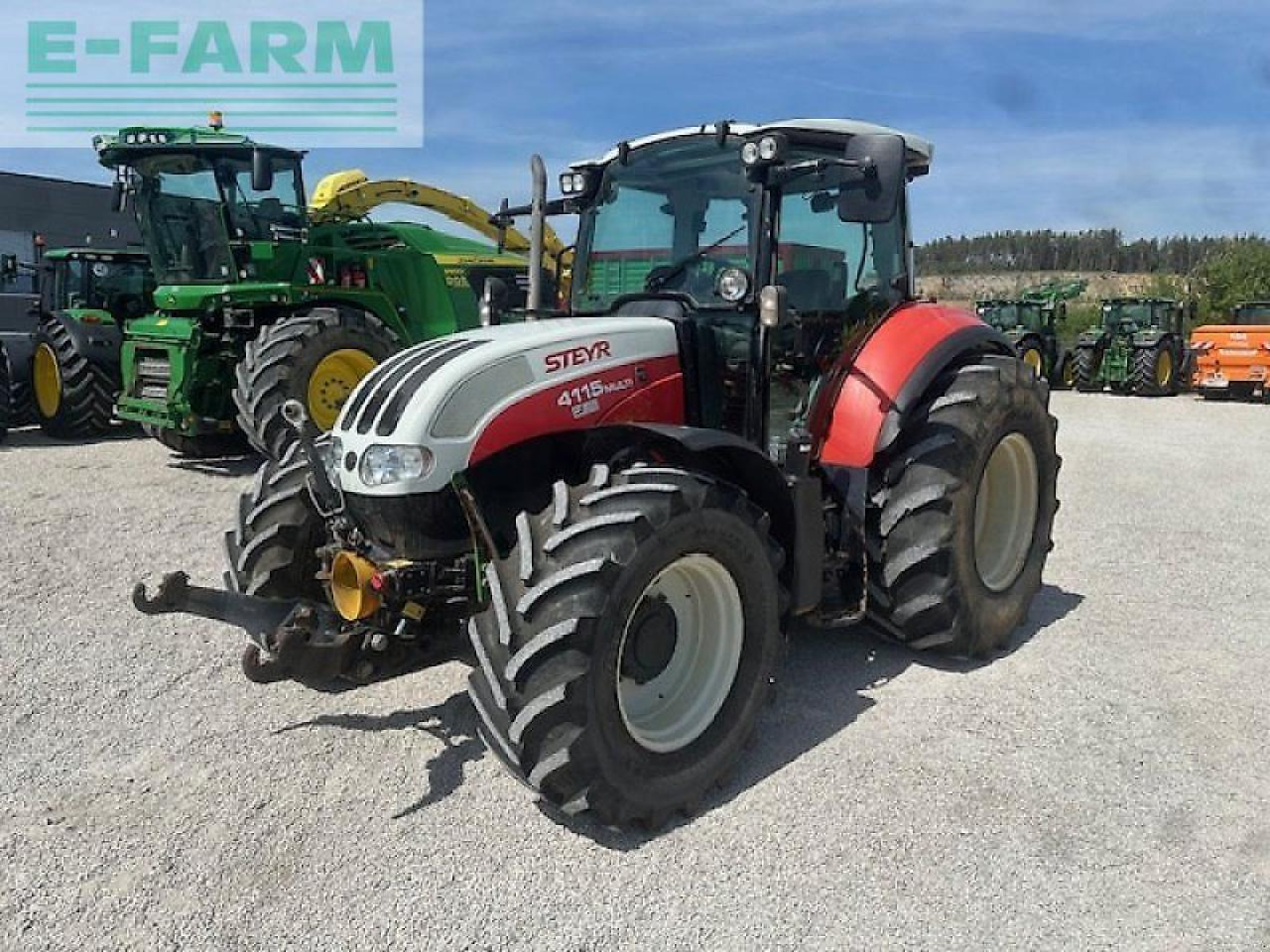 Steyr 4115 multi - Trator: foto 1 Steyr 4115 multi - Trator: foto 1