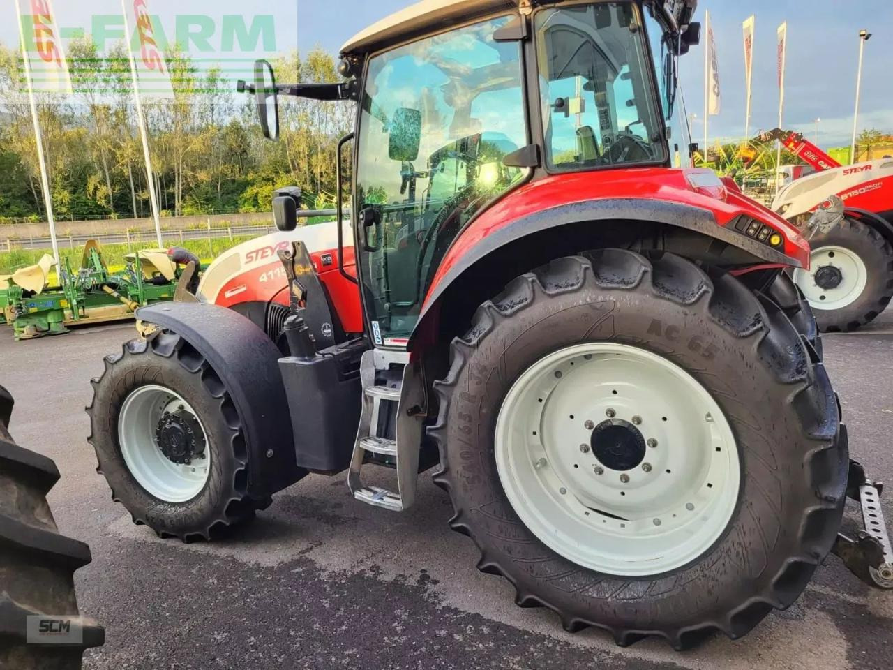 Steyr 4115 multi profi - Trator: foto 5 Steyr 4115 multi profi - Trator: foto 5