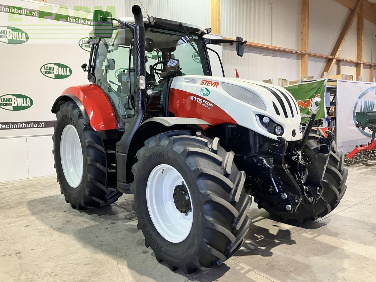 Steyr 4115 profi - Trator: foto 2 Steyr 4115 profi - Trator: foto 2