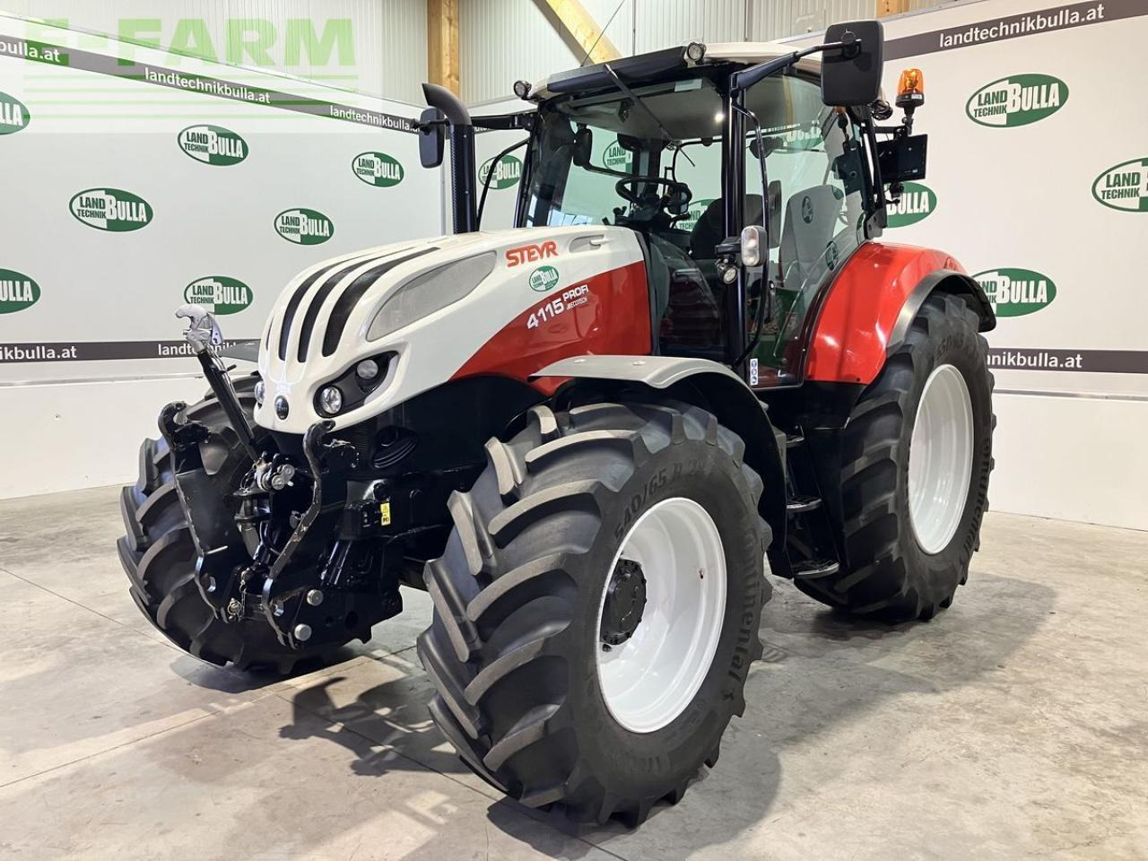 Steyr 4115 profi - Trator: foto 1 Steyr 4115 profi - Trator: foto 1