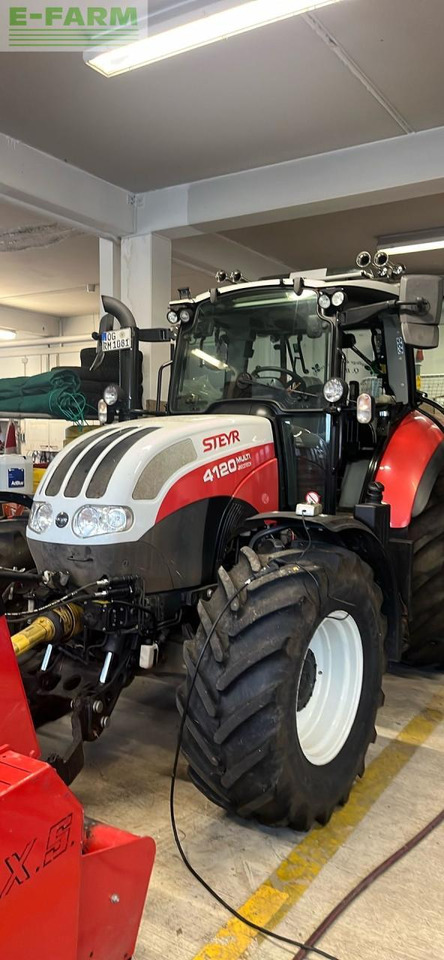 Steyr 4120 - Trator: foto 1 Steyr 4120 - Trator: foto 1