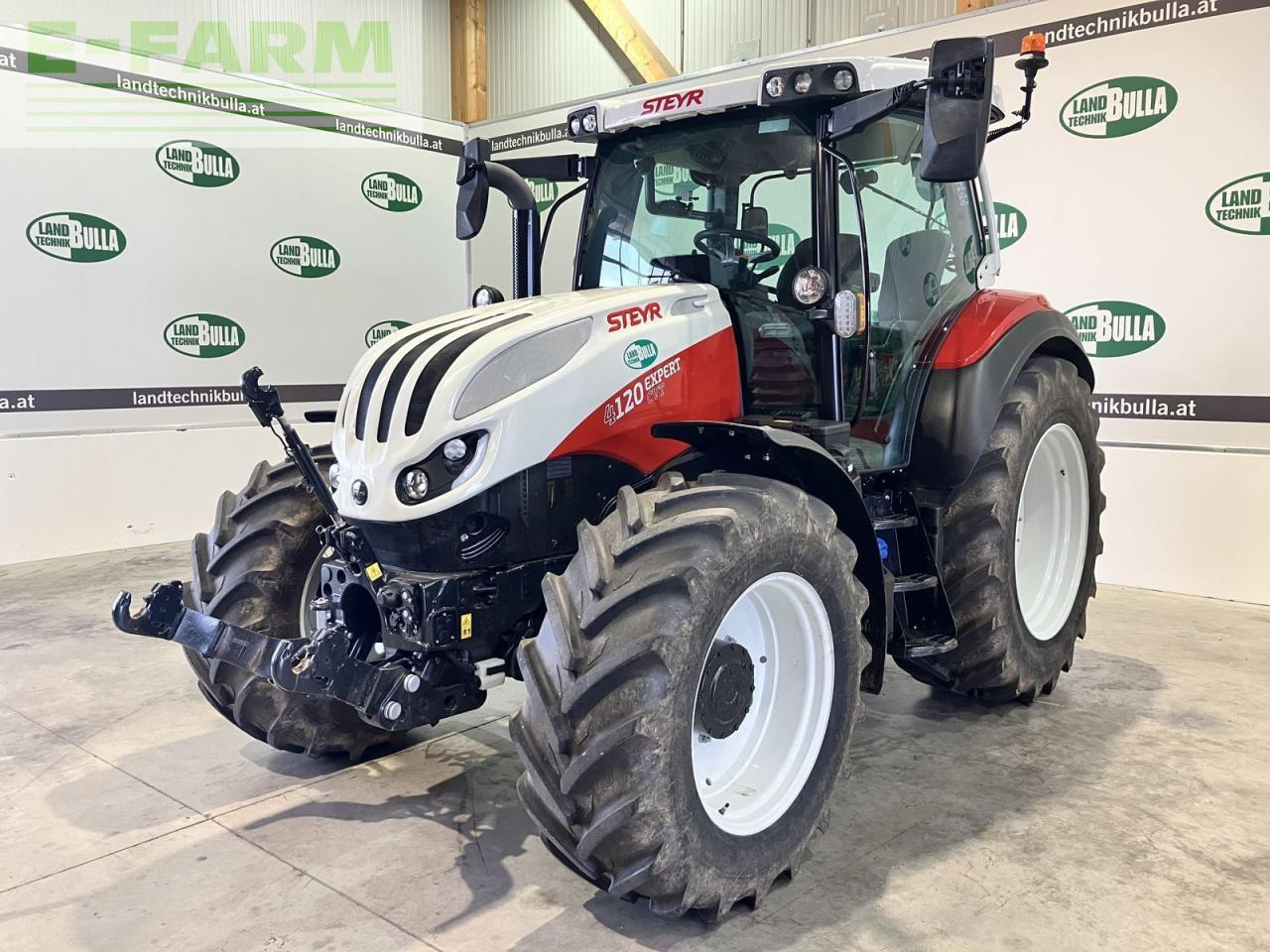 Steyr 4120 expert cvt CVT - Trator: foto 1 Steyr 4120 expert cvt CVT - Trator: foto 1