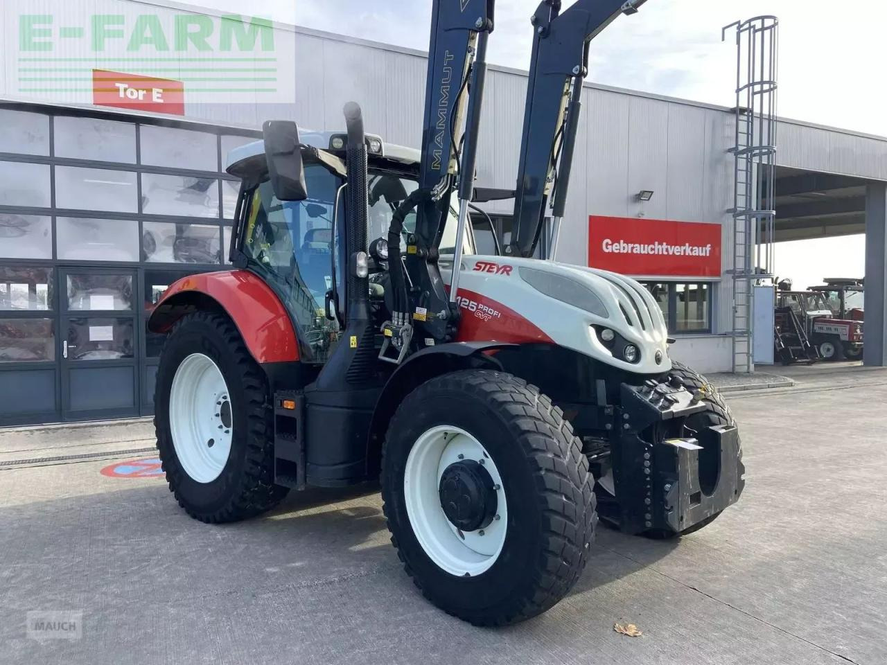 Steyr 4125 profi cvt CVT - Trator: foto 4 Steyr 4125 profi cvt CVT - Trator: foto 4