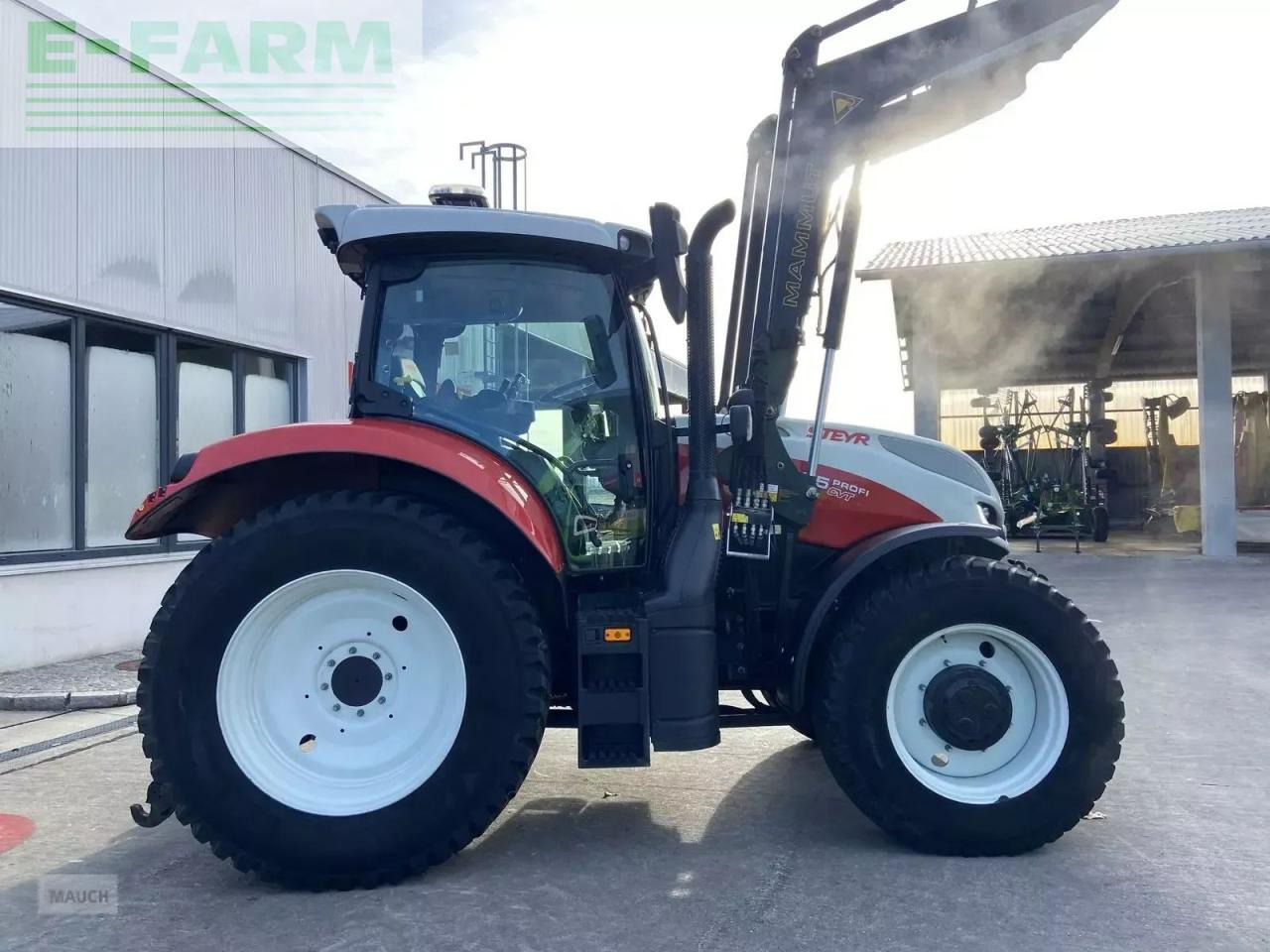 Steyr 4125 profi cvt CVT - Trator: foto 5 Steyr 4125 profi cvt CVT - Trator: foto 5
