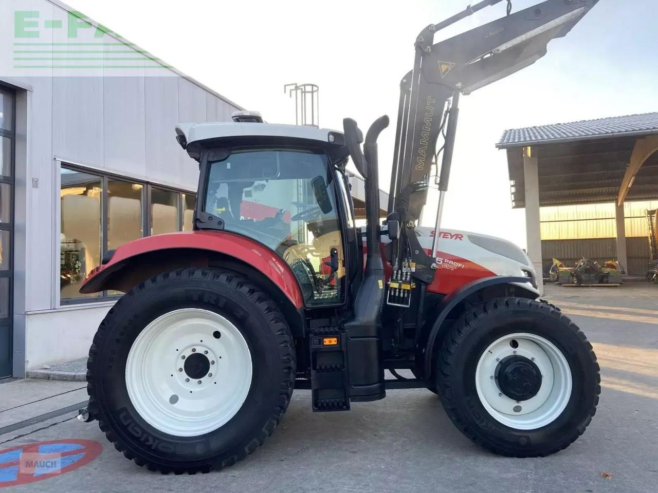 Steyr 4125 profi cvt CVT - Trator: foto 4 Steyr 4125 profi cvt CVT - Trator: foto 4