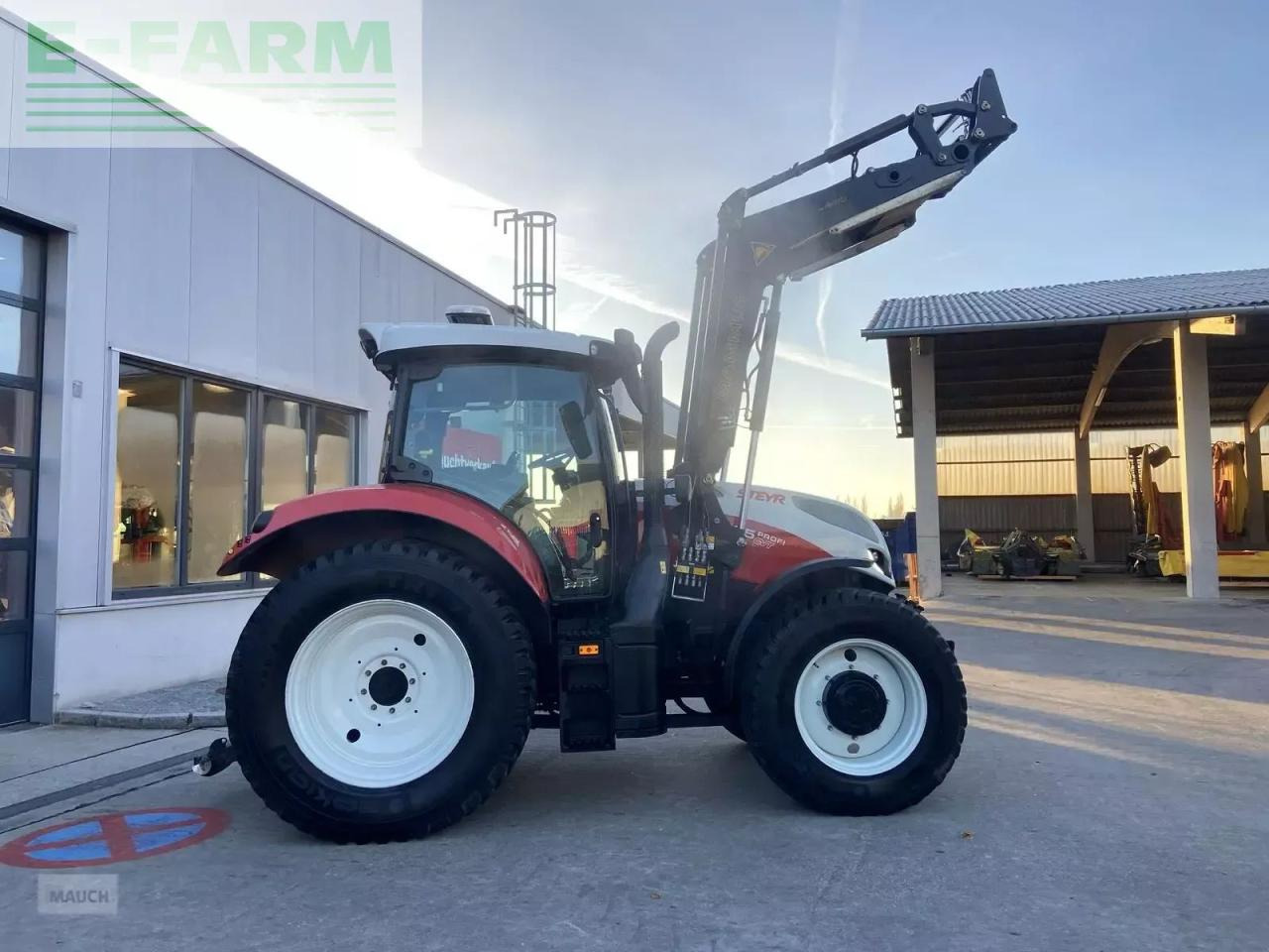 Steyr 4125 profi cvt CVT - Trator: foto 5 Steyr 4125 profi cvt CVT - Trator: foto 5