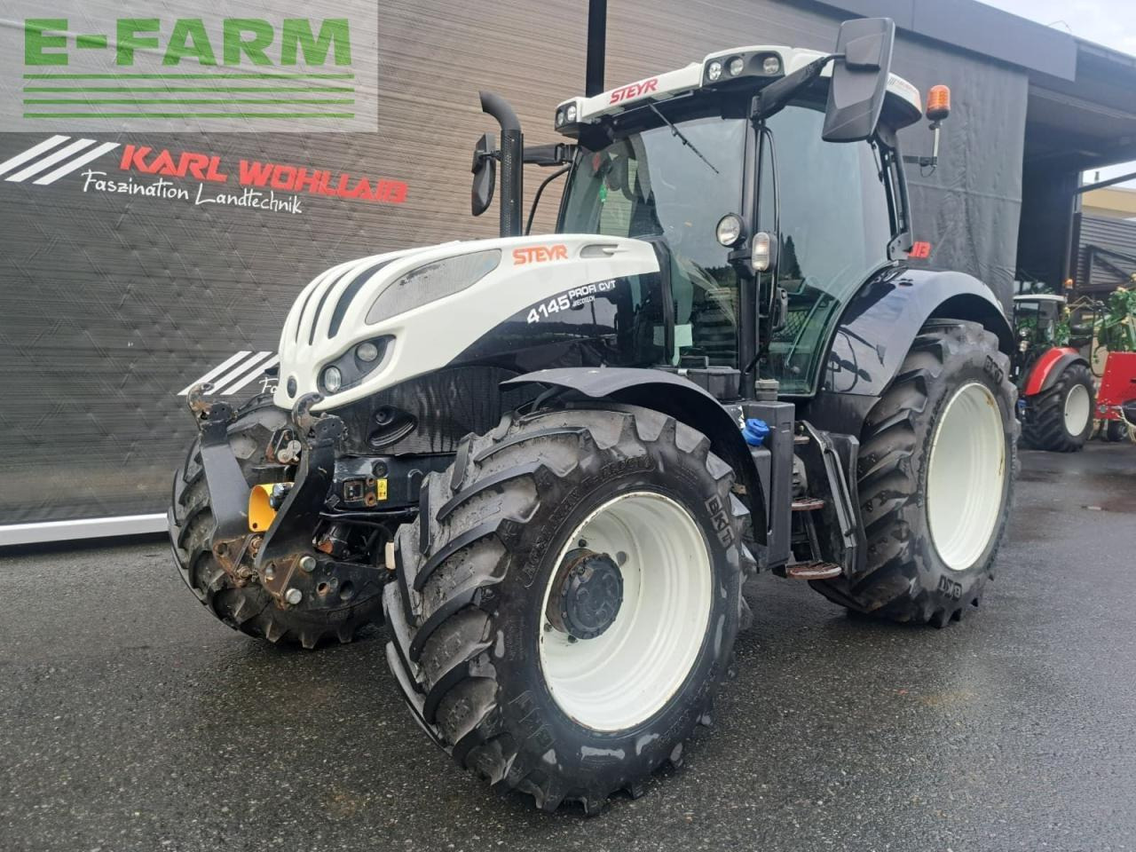 Steyr 4125 profi cvt CVT - Trator: foto 2 Steyr 4125 profi cvt CVT - Trator: foto 2